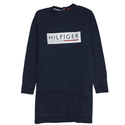 Mens UK Size M Tommy Hilfiger Blue Pullover Sweatshirt
