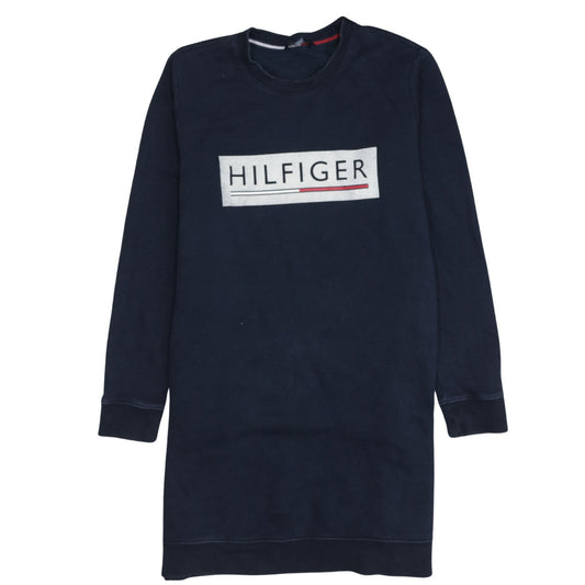 Mens UK Size M Tommy Hilfiger Blue Pullover Sweatshirt