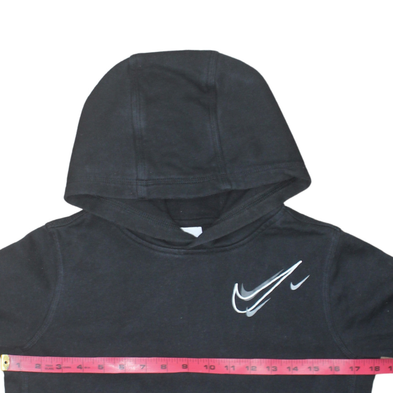 Boys UK Size 158 Nike Black Pullover Hoodie