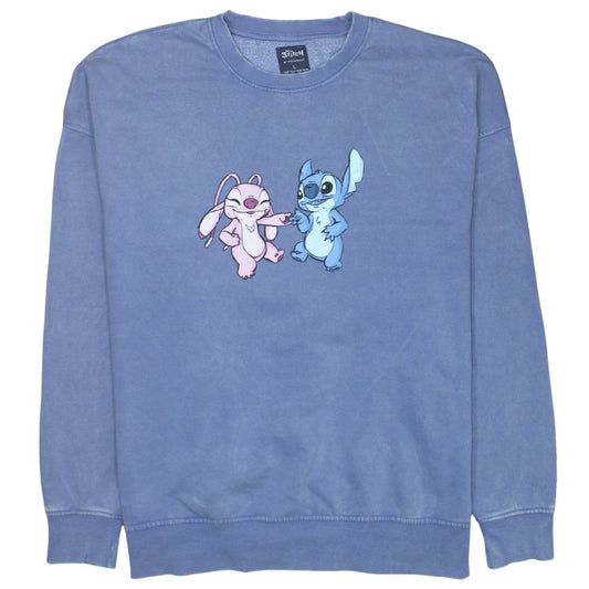 Womens UK Size L Primark Blue Pullover Sweatshirt