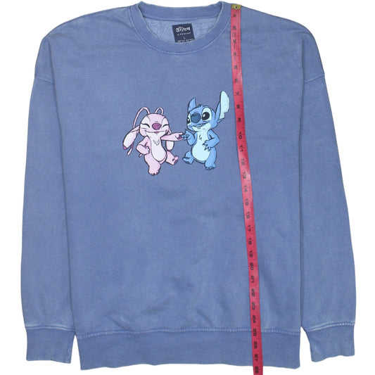 Womens UK Size L Primark Blue Pullover Sweatshirt