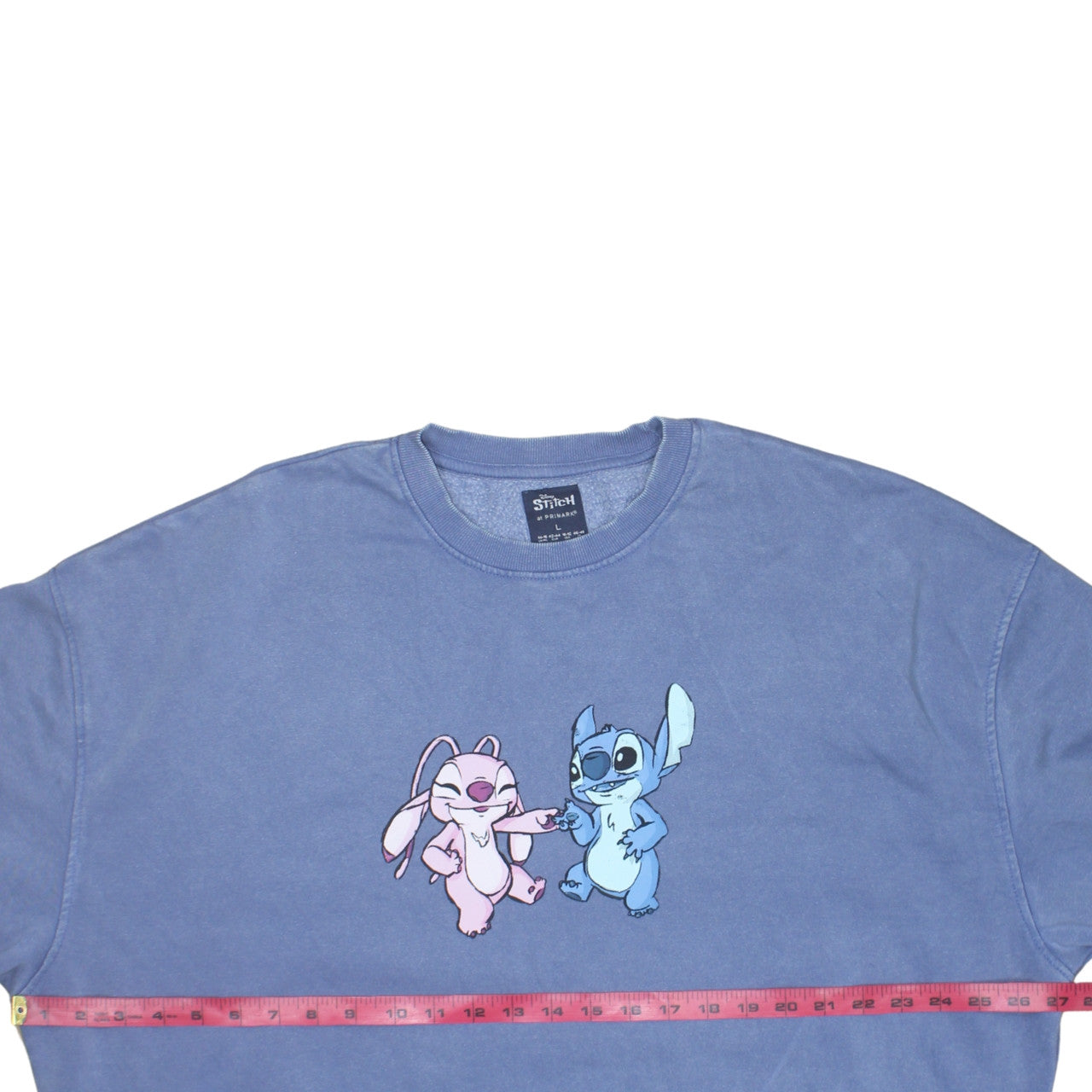 Womens UK Size L Primark Blue Pullover Sweatshirt