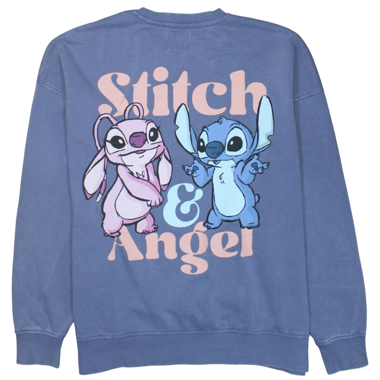 Womens UK Size L Primark Blue Pullover Sweatshirt