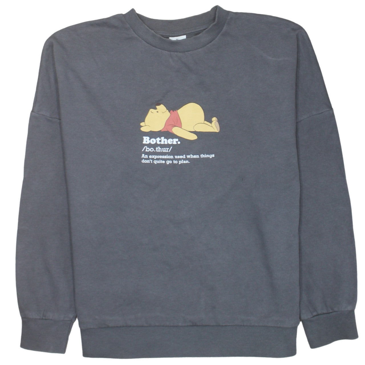 Womens UK Size 12-14 George Grey Pullover Sweatshirt