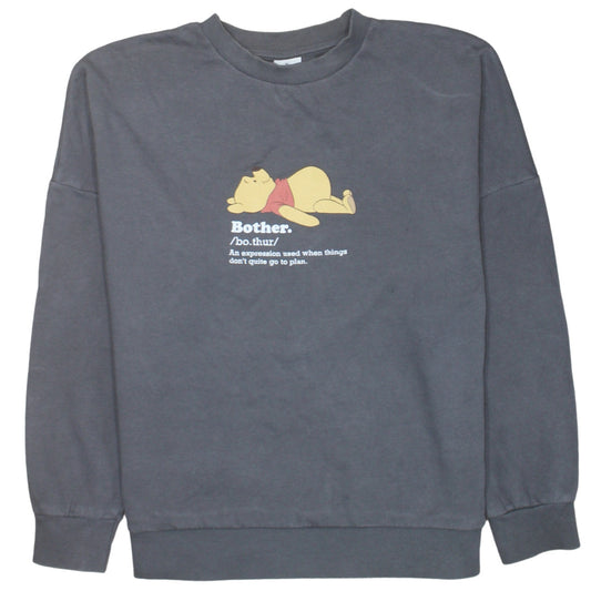 Womens UK Size 12-14 George Grey Pullover Sweatshirt