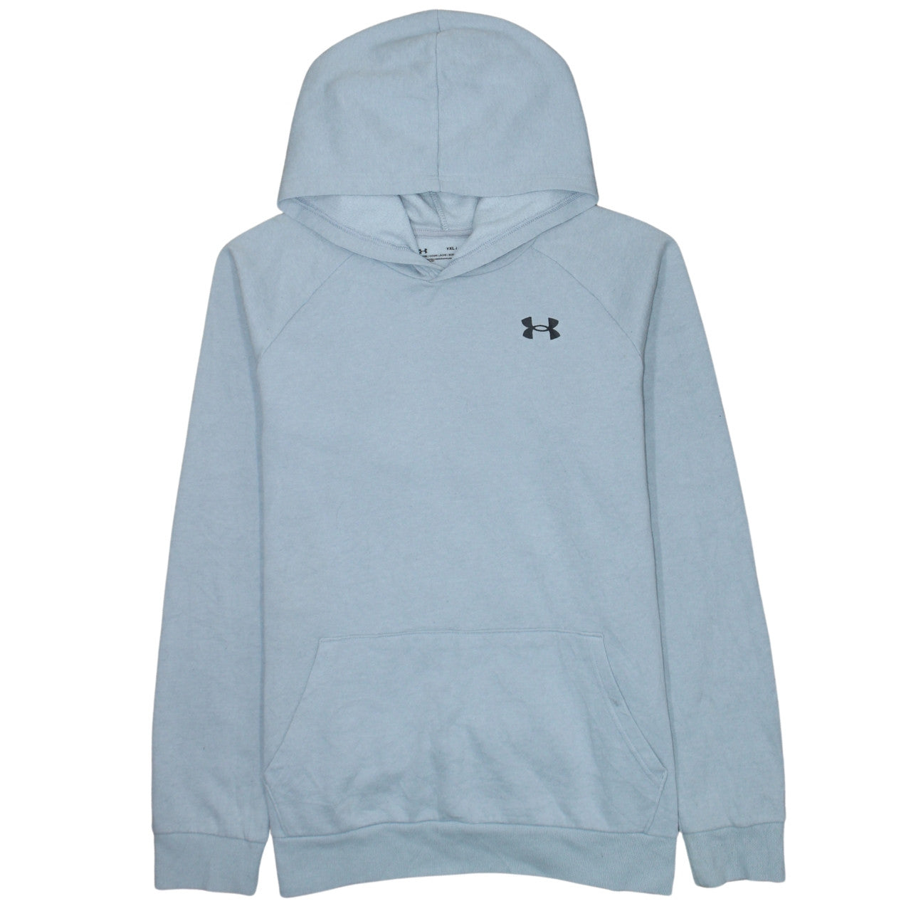 Boys UK Size YXL Under armour Blue Pullover Hoodie