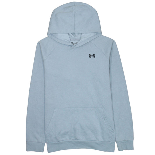 Boys UK Size YXL Under armour Blue Pullover Hoodie