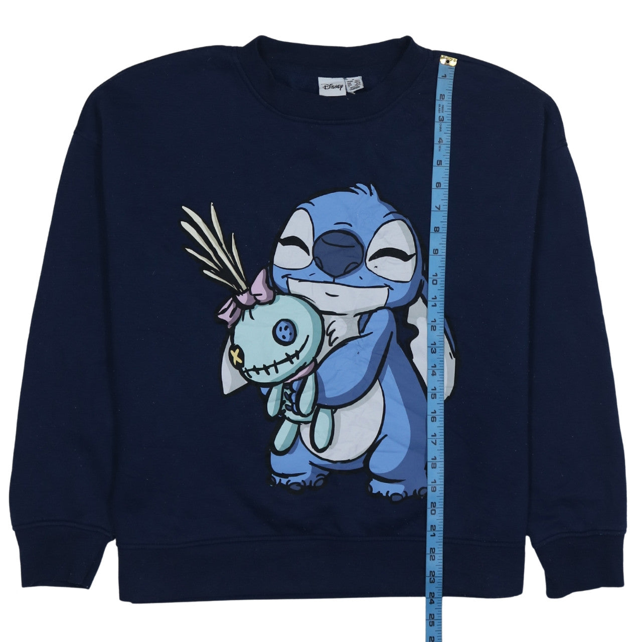 Womens UK Size L Disney Blue Pullover Sweatshirt