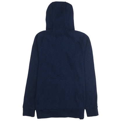 Mens UK Size S Nike Blue Full Zip Hoodie
