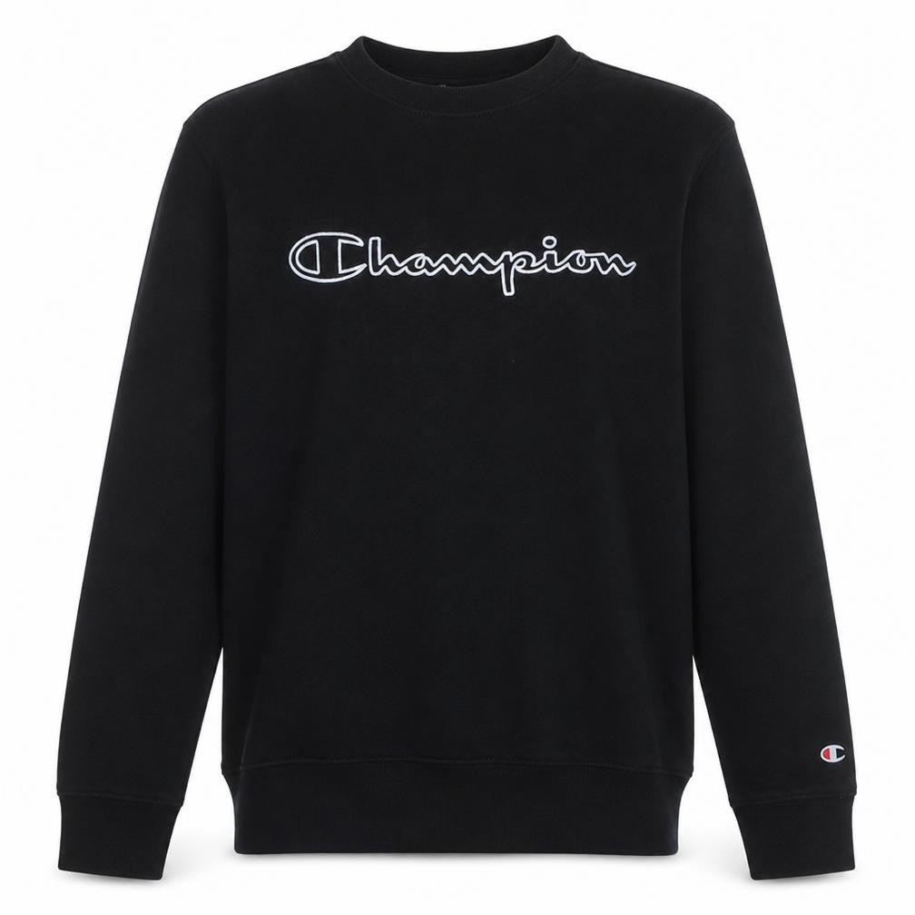 Mens UK Size M Champion Black Pullover Sweatshirt