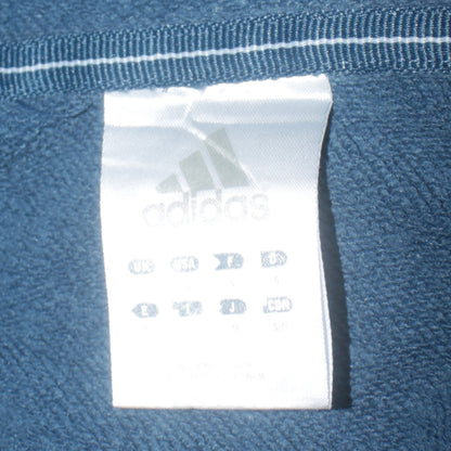 Mens UK Size S adidas Blue Pullover Hoodie