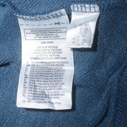 Mens UK Size S adidas Blue Pullover Hoodie