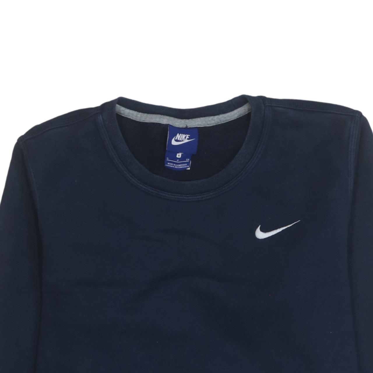 Mens UK Size S Nike Blue Pullover Sweatshirt