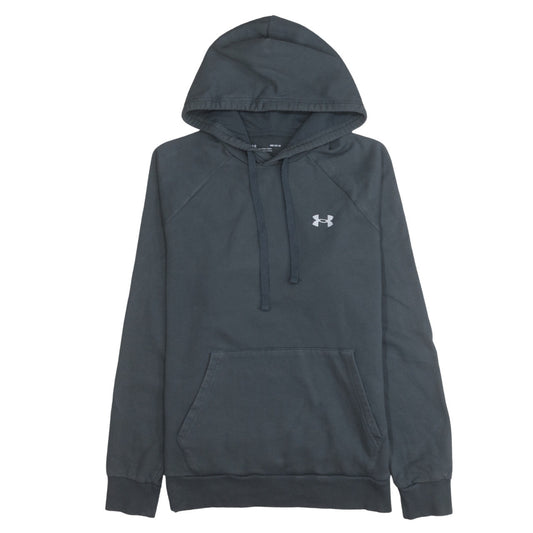 Mens UK Size M Under armour Grey Pullover Hoodie