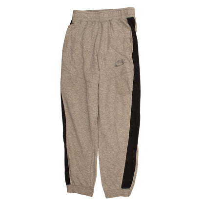 Nike Boys Grey XL Jogger Sweatpants with Side Stripes