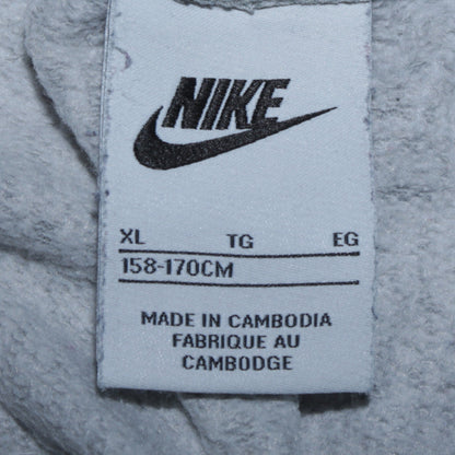 Nike Boys Grey XL Jogger Sweatpants with Side Stripes