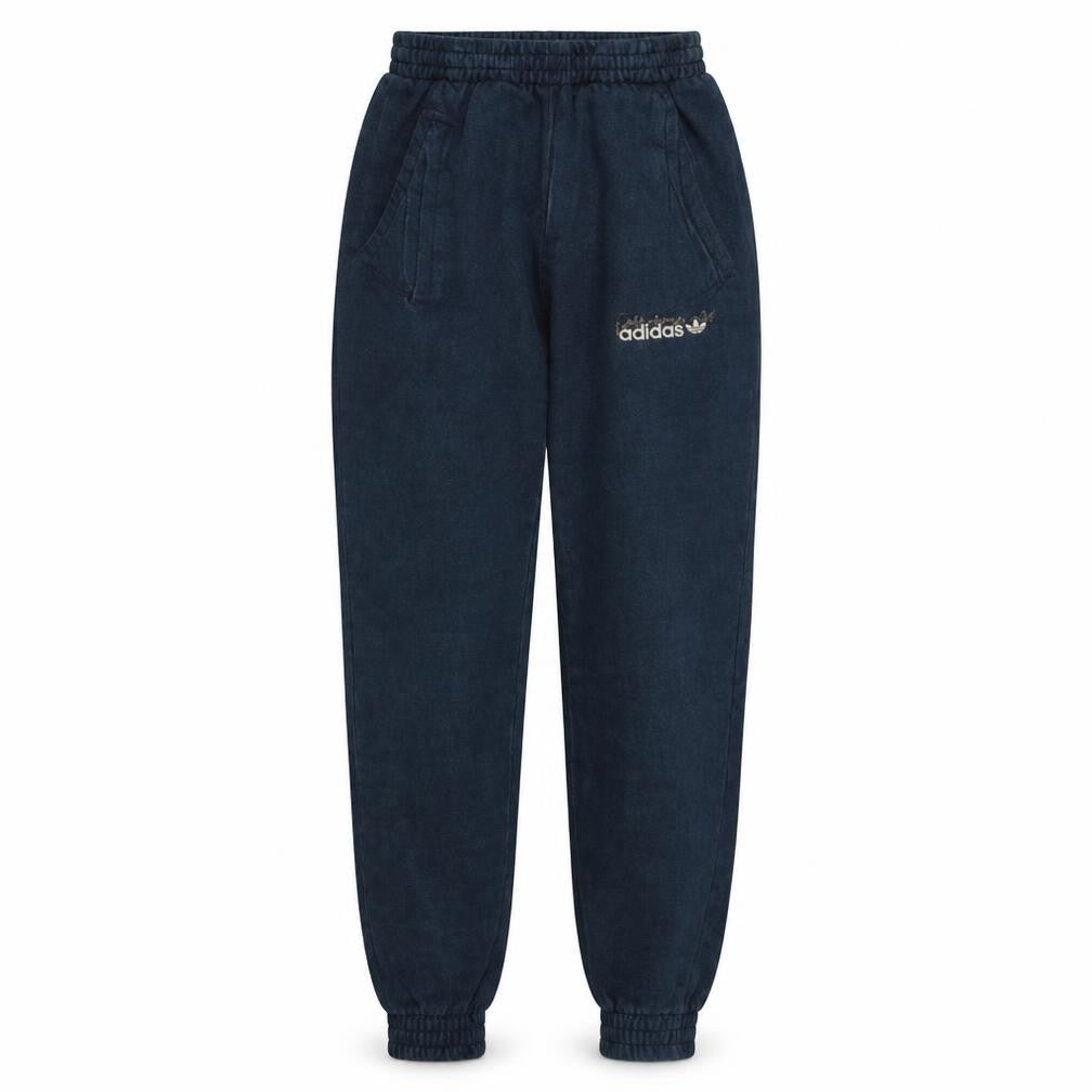 Front view of Adidas Men's Blue XS Jogger Trousers Fleece Activewear