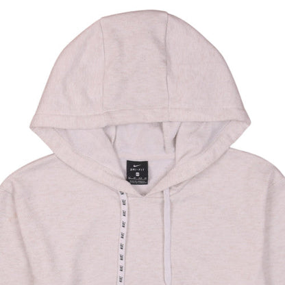 Womens UK Size XS Nike Beige Pullover Hoodie