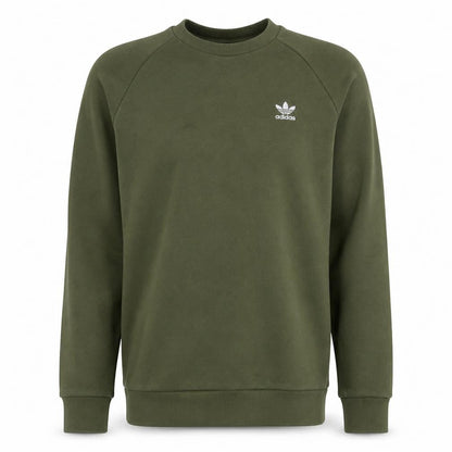 Mens UK Size S adidas Green Pullover Sweatshirt