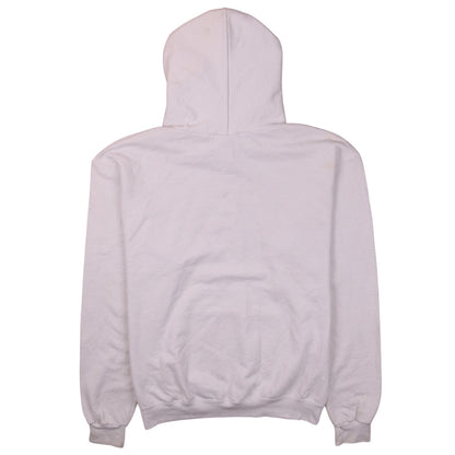 Mens UK Size M Champion White Pullover Hoodie