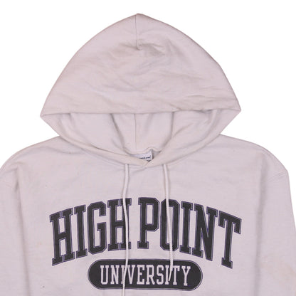 Mens UK Size M Champion White Pullover Hoodie
