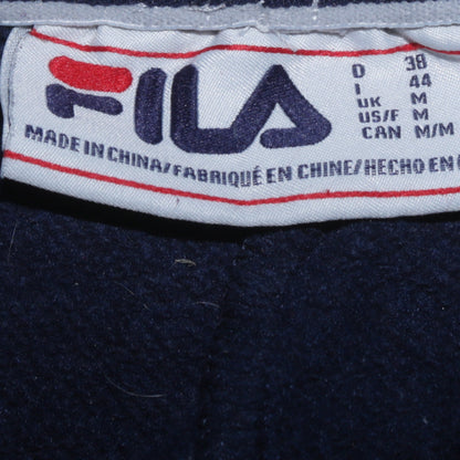 Fila Men’s Blue Jogger Sweatpants M Regular Fit Tapered Trousers