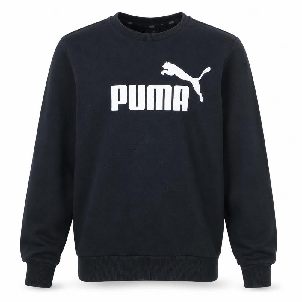 Mens UK Size S PUMA Black Pullover Sweatshirt