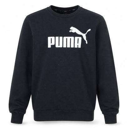 Mens UK Size S PUMA Black Pullover Sweatshirt