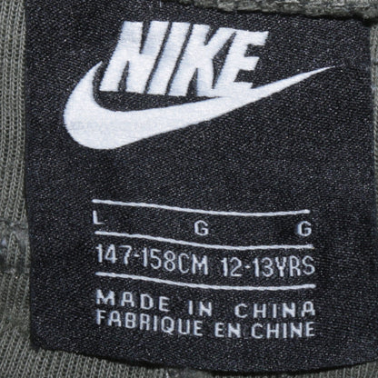 Teenss UK Size 12-13 Nike Regular Fit Jogger Green Trousers