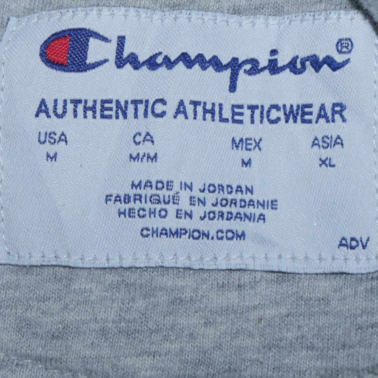 Mens UK Size M Champion White Pullover Hoodie