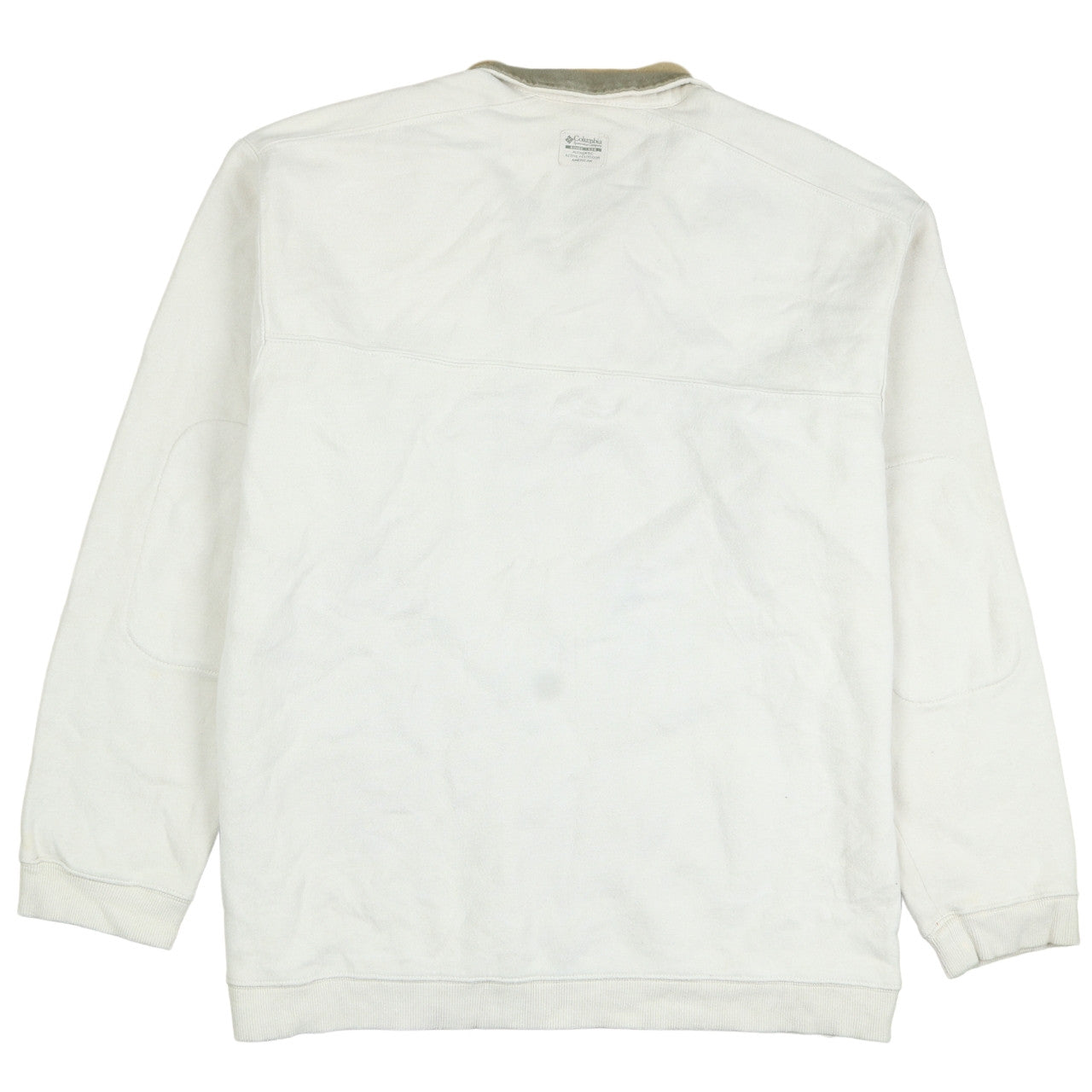 Mens UK Size 3XL Columbia Ivory Pullover Sweatshirt