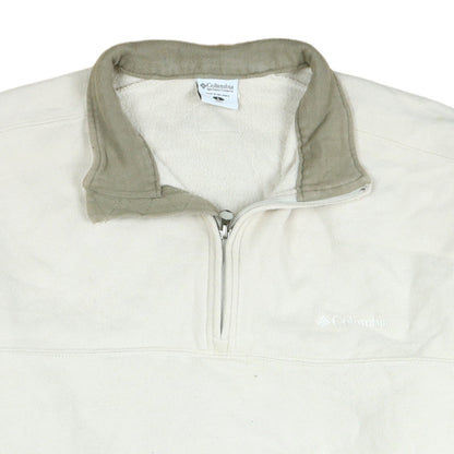Mens UK Size 3XL Columbia Ivory Pullover Sweatshirt