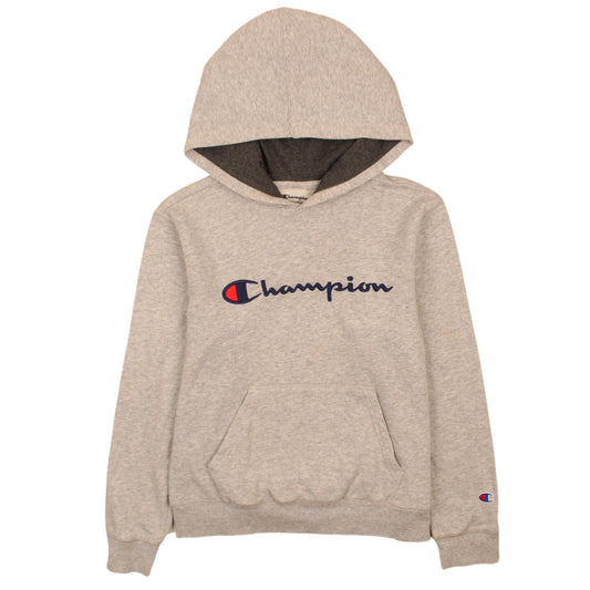 Womens UK Size L Champion Grey Pullover Hoodie