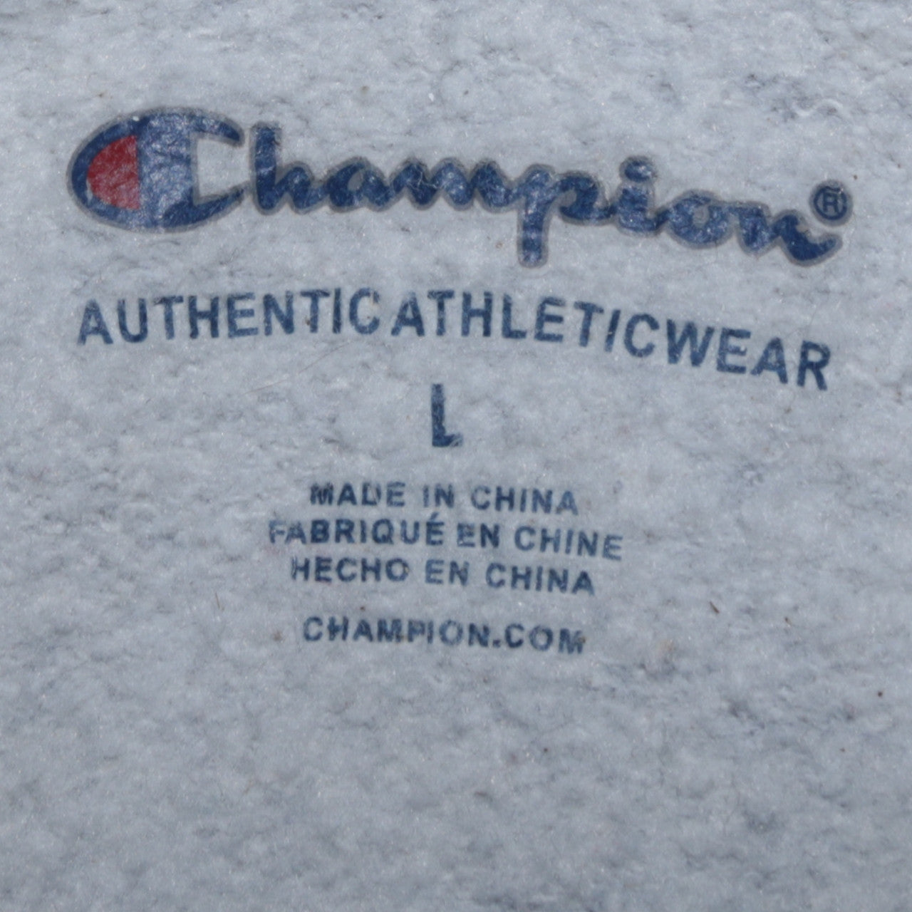 Womens UK Size L Champion Grey Pullover Hoodie