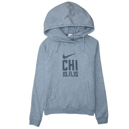 Mens UK Size M Nike Grey Pullover Hoodie