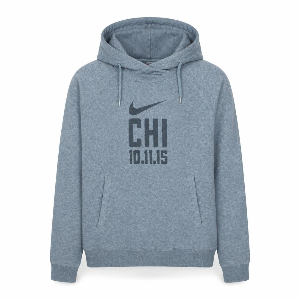 Mens UK Size M Nike Grey Pullover Hoodie