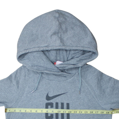 Mens UK Size M Nike Grey Pullover Hoodie