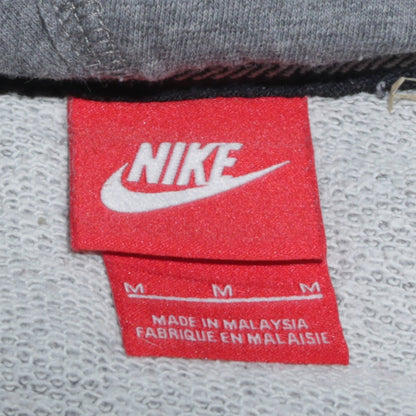 Mens UK Size M Nike Grey Pullover Hoodie