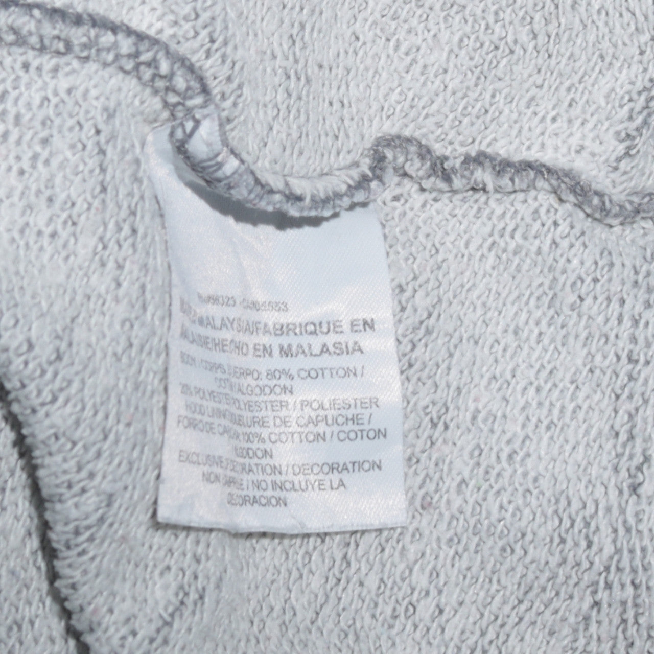 Mens UK Size M Nike Grey Pullover Hoodie