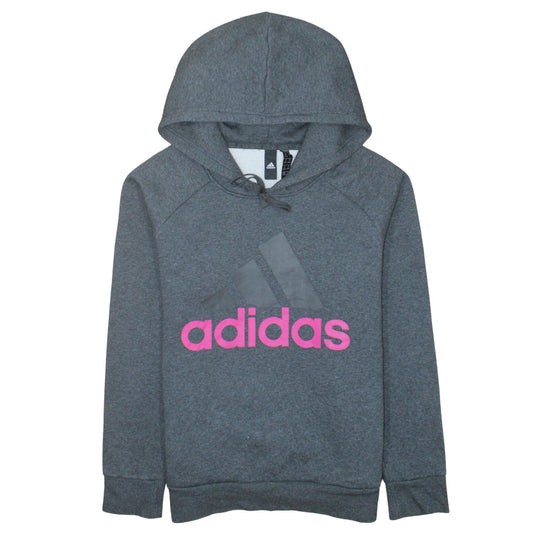 Womens UK Size M adidas Grey Pullover Hoodie