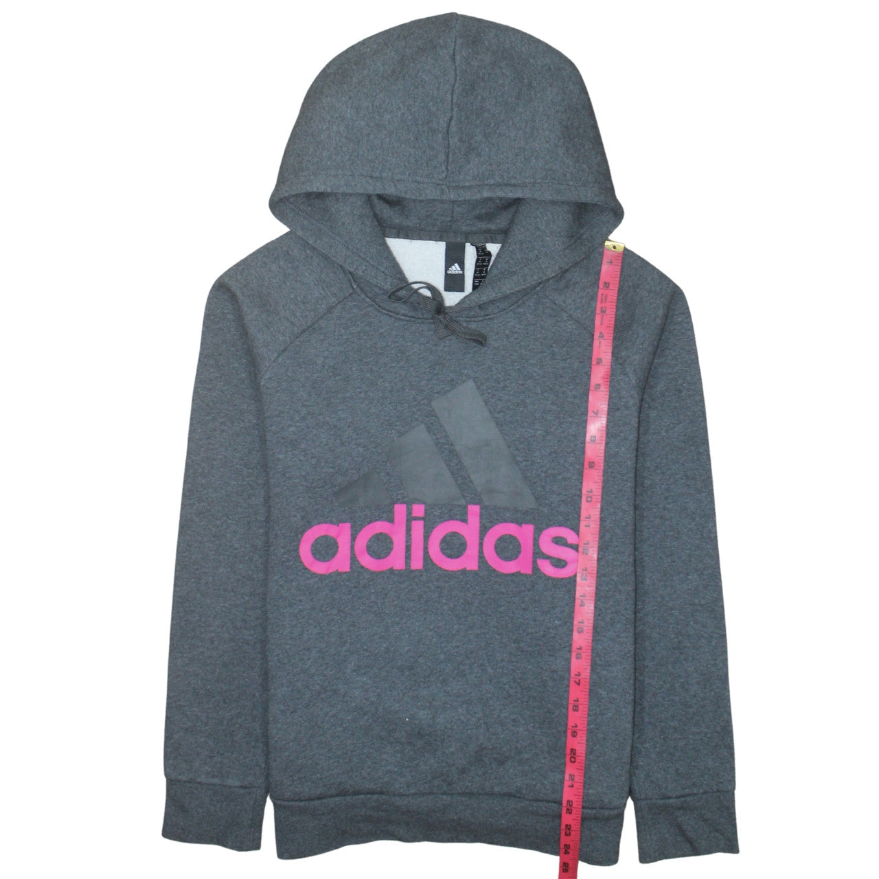 Womens UK Size M adidas Grey Pullover Hoodie