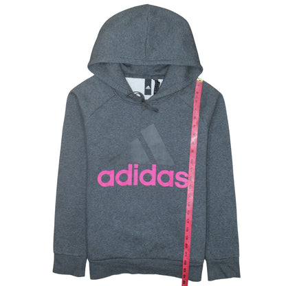Womens UK Size M adidas Grey Pullover Hoodie