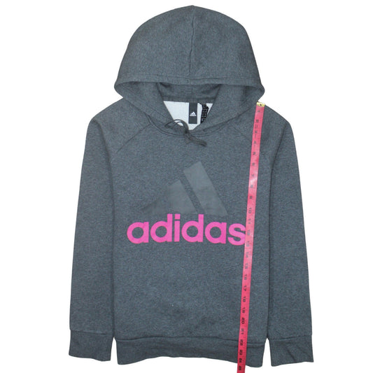 Womens UK Size M adidas Grey Pullover Hoodie