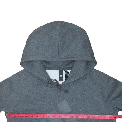 Womens UK Size M adidas Grey Pullover Hoodie