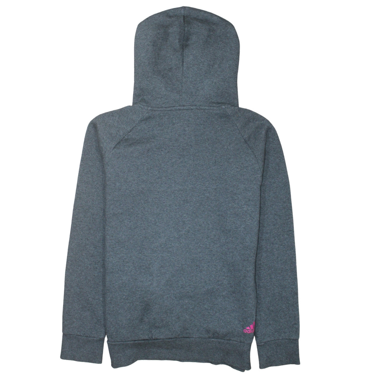 Womens UK Size M adidas Grey Pullover Hoodie