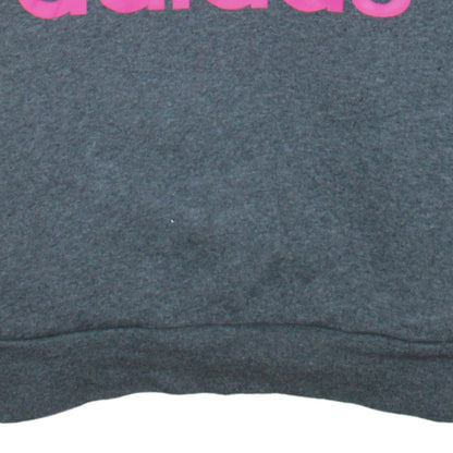 Womens UK Size M adidas Grey Pullover Hoodie