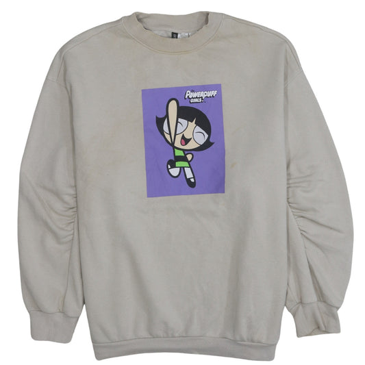 Womens UK Size L H&M Beige Pullover Sweatshirt