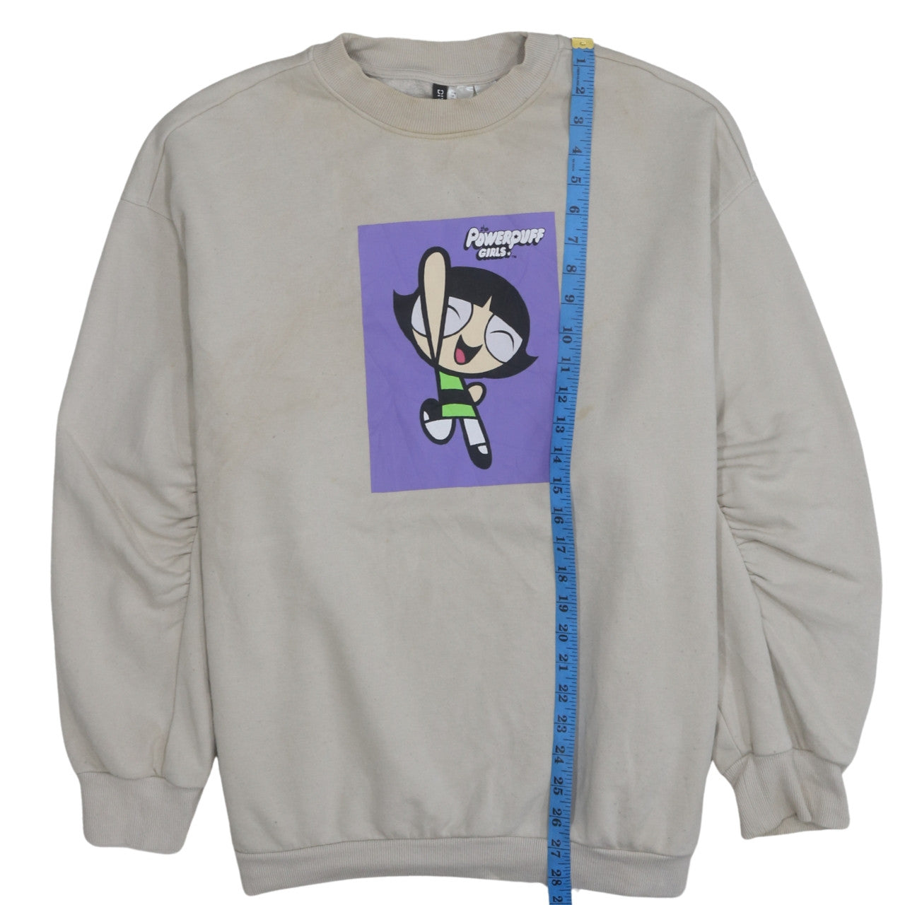 Womens UK Size L H&M Beige Pullover Sweatshirt