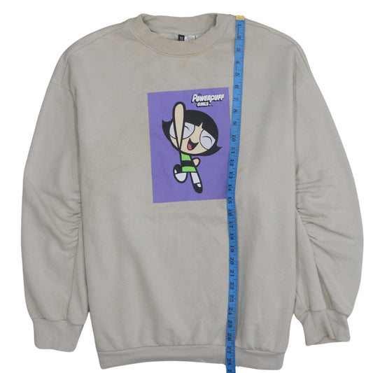 Womens UK Size L H&M Beige Pullover Sweatshirt