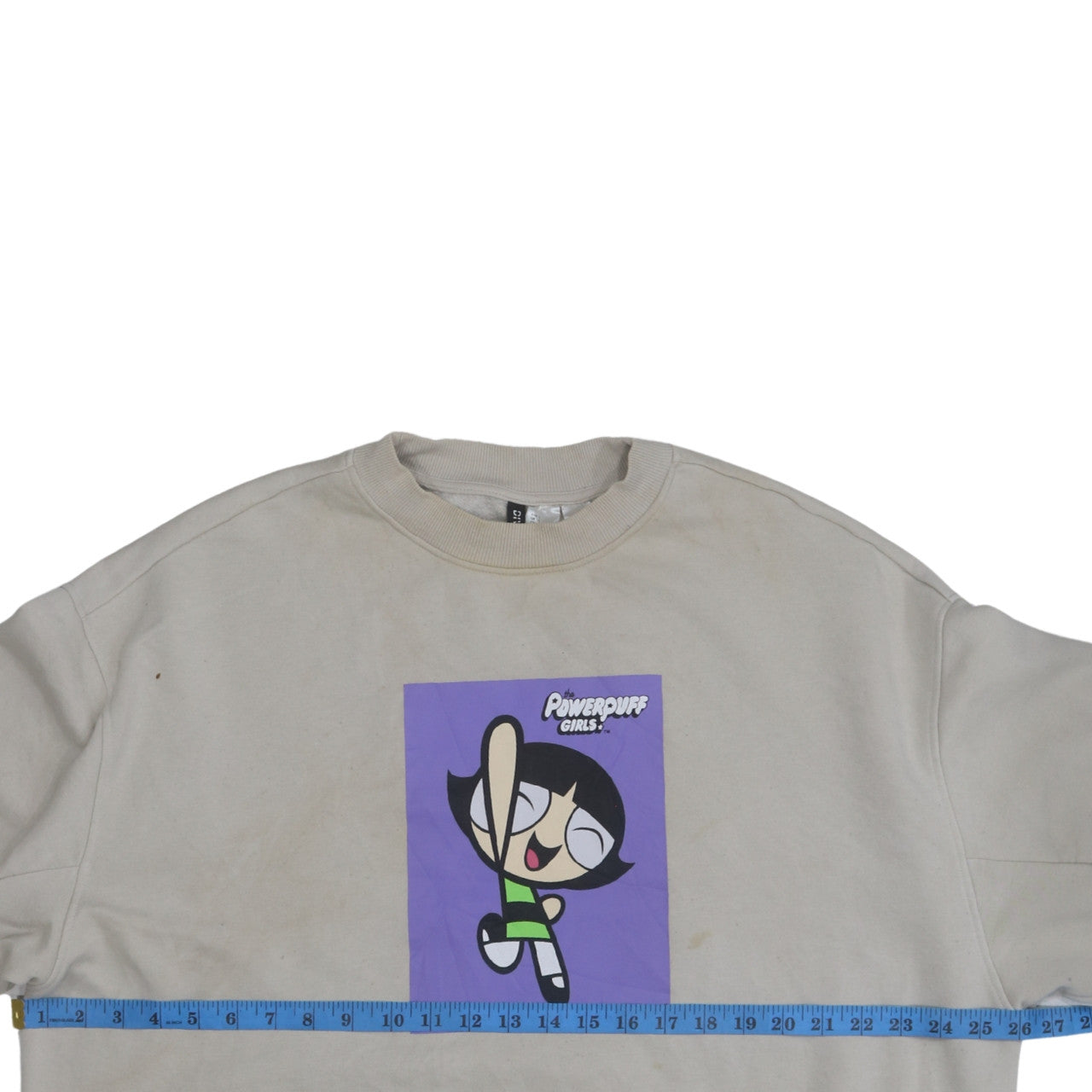 Womens UK Size L H&M Beige Pullover Sweatshirt